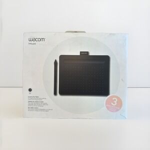 Wacom Intuos S Wireless Drawing Graphics Pen Tablet Black Bonus Software